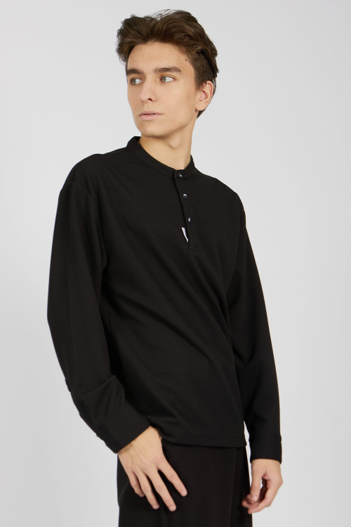 Поло B-PL34469 (Черный, 158)