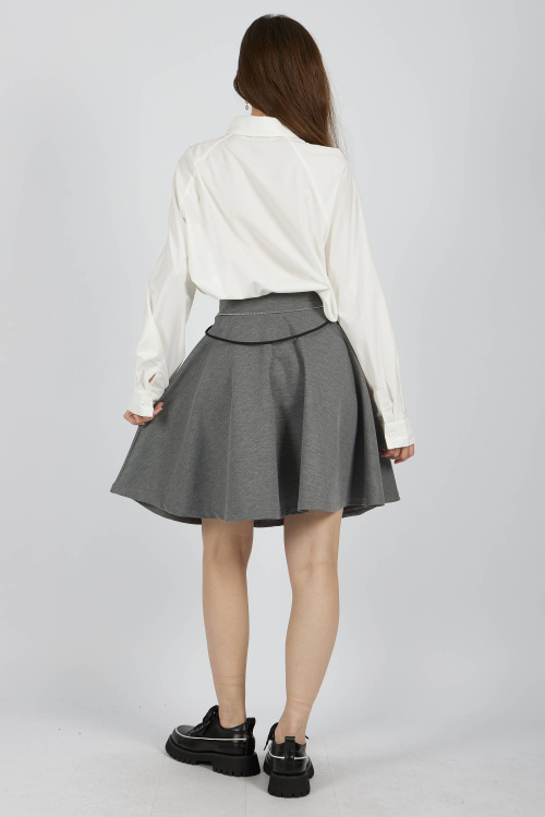 Юбка G-SK24586 (Серый, 122)