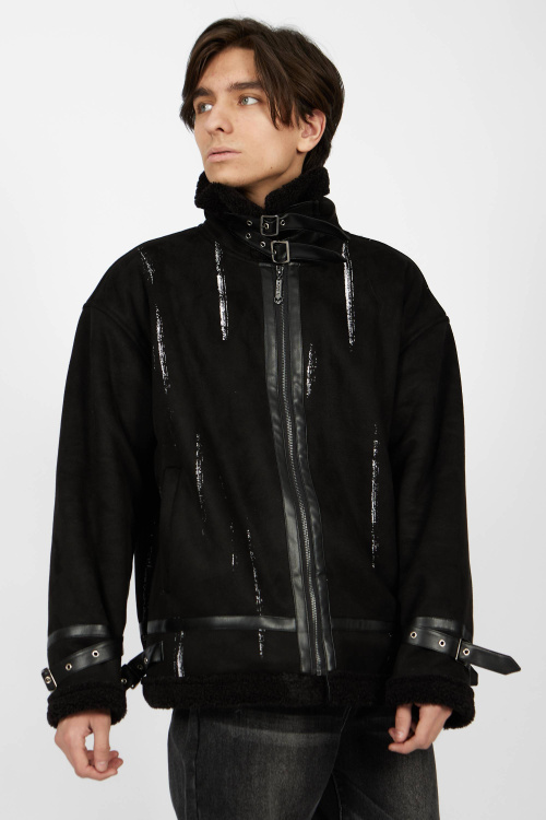 куртка B-JCK34633 (Черный, 146)