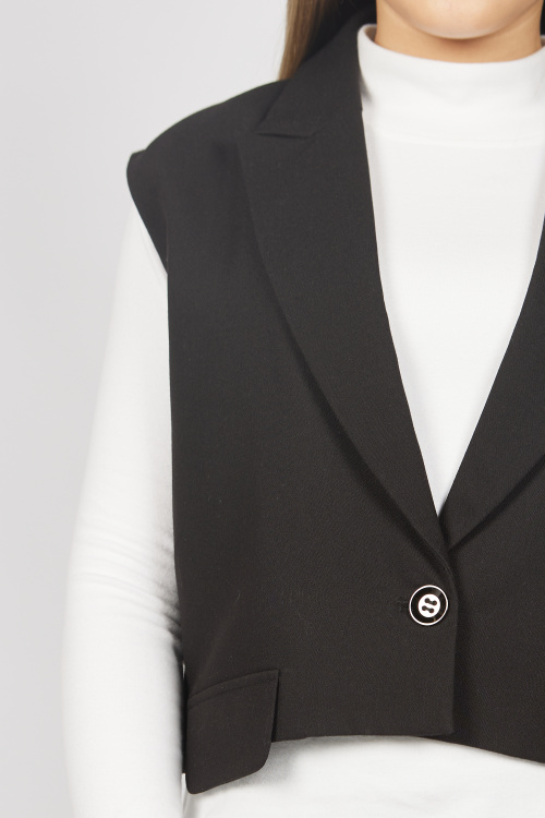 Жилет G-VST25256 (Черный, 134)