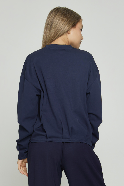 Джемпер G-SW25358 (Синий, 134)