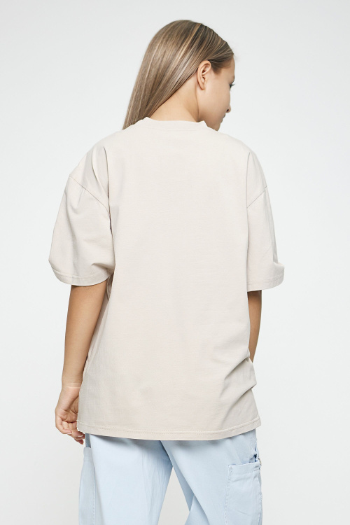 Футболка B-TS35166 (Светло-бежевый, 140)