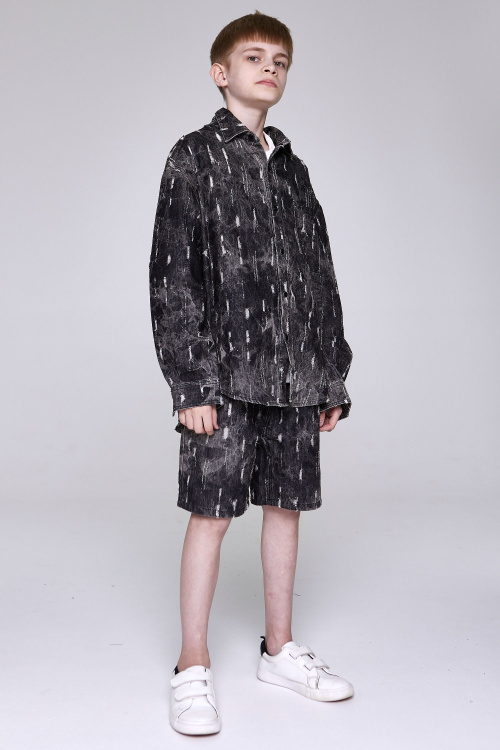 Шорты B-JN35154 (черный, 140)