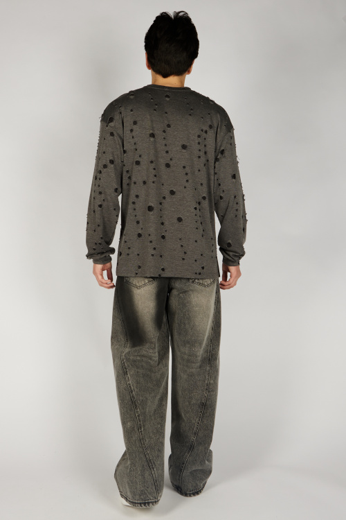 Лонгслив B-SW36508 Miasin (темно-серый, 140-170)