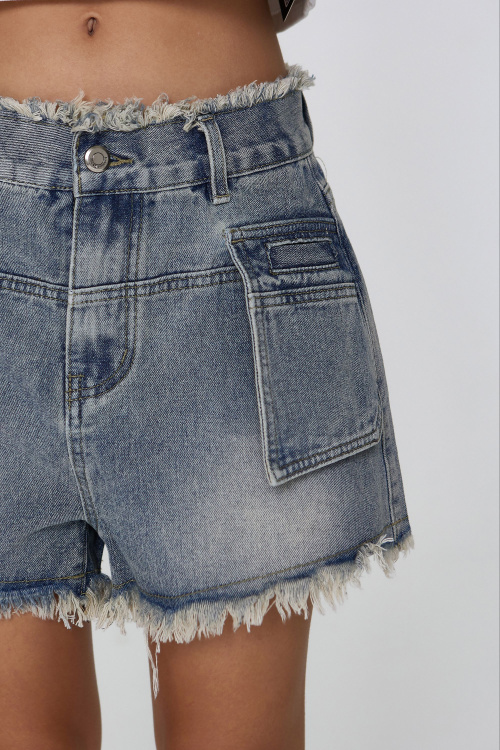 Шорты G-JN25184 (Джинсовый, 164)