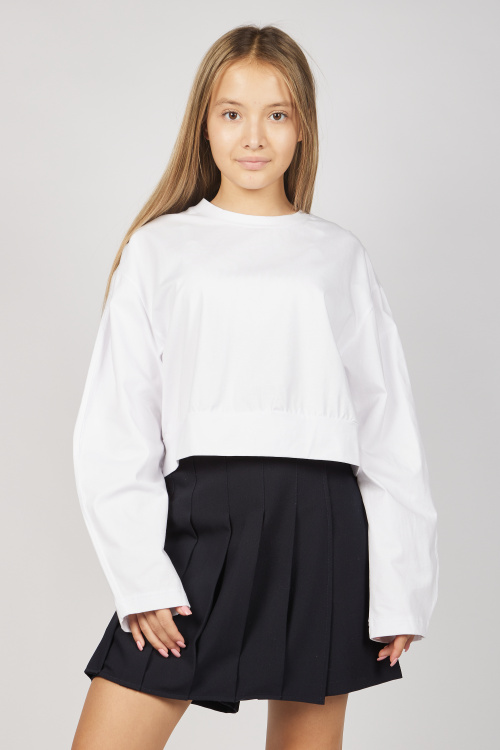 Лонгслив G-SW25214 (Белый, 134)