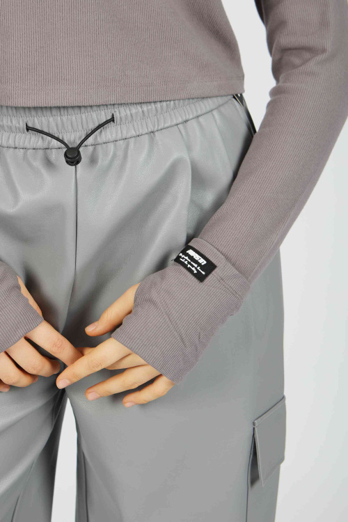 Лонгслив (Серый, 152)