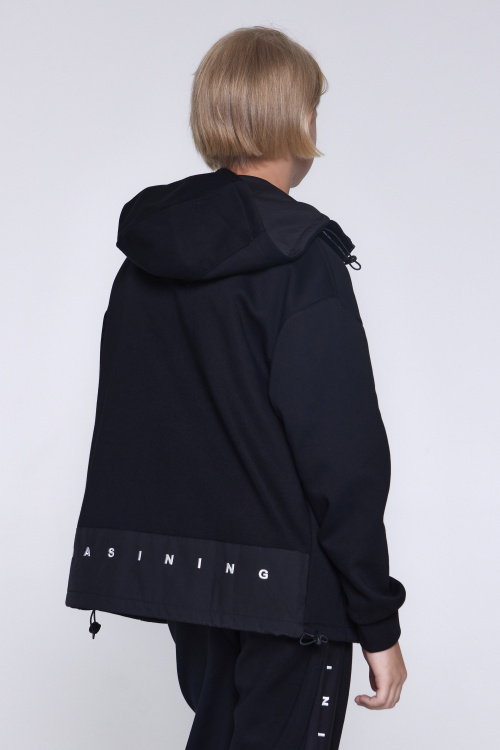 Бомбер B-HDZ35105 (черный, 140)