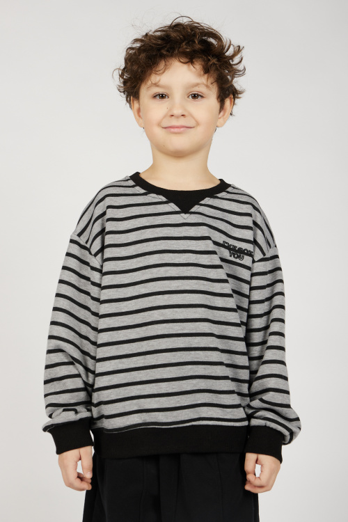 Джемпер B-SW36427 Miasin (Черный/Серый, 100-140)