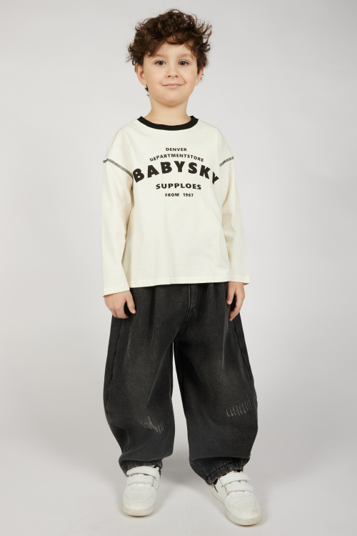 Лонгслив B-SW36409 Miasin (Белый, 100-140)