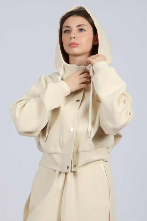 Толстовканамолнии G-HDZ24552A (Бежевый, 140)