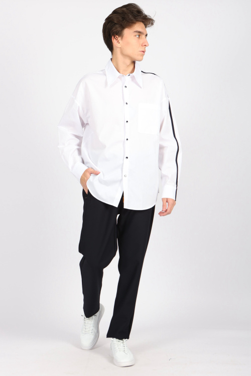 Рубашка B-SH34419 (Белый, 164)