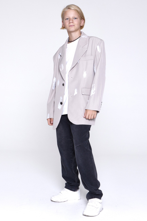 Джинсы B-JN35117 (Джинс. синий, 140)