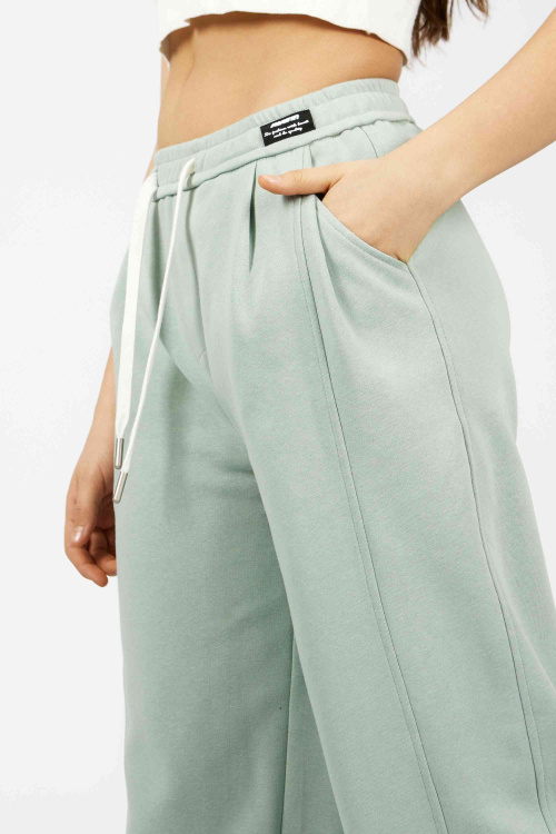 Брюки (Серо-зеленый, 158)