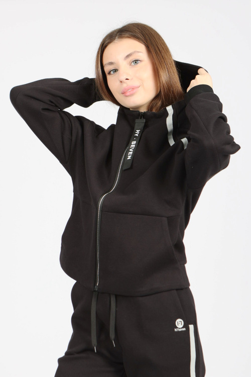 Толстовканамолнии G-HDZ24544A (Черный, 152)