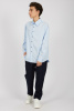 Рубашка B-SH34420 (Голубой, 164)