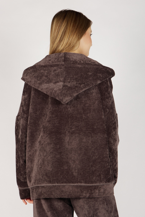 Толстовка на молнии G-HDZ26471 Miasin (коричневый, 134-164)