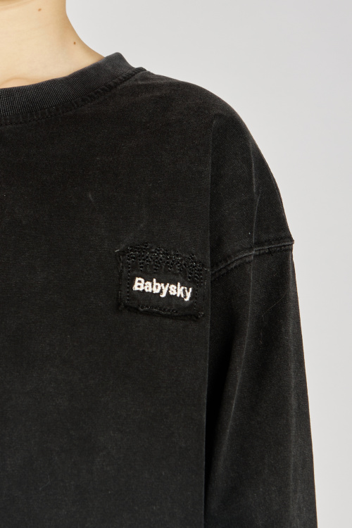 Лонгслив B-SW36441 Miasin (Черный, 100-140)