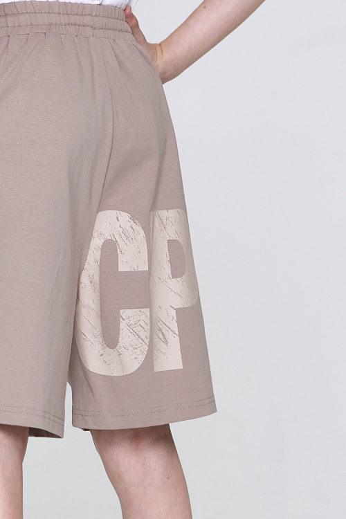 Шорты B-TR35156 (T.бежевый, 140)