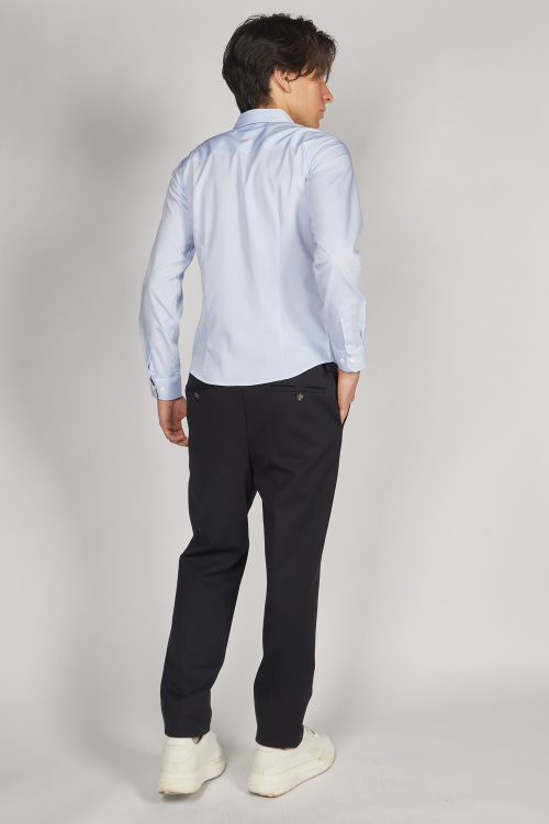 Рубашка B-SH35304 (Голубой, 176)