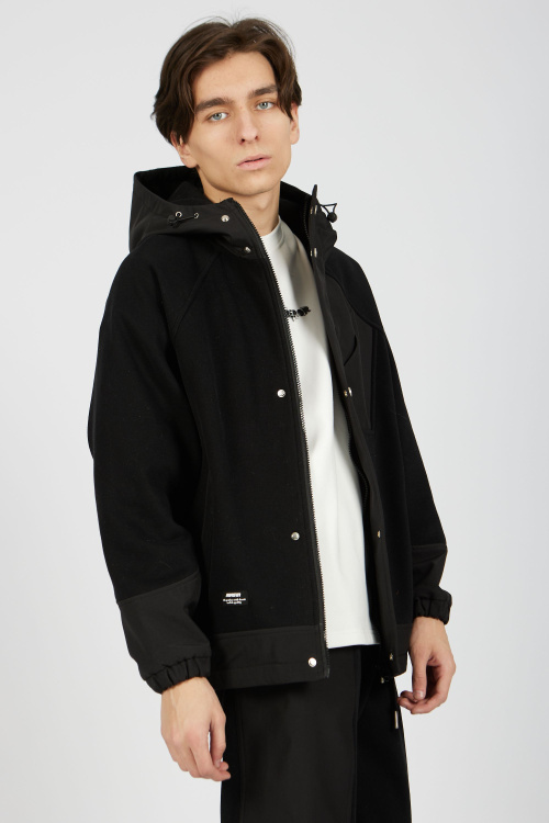 Толстовка на молнии (Черный, 140)