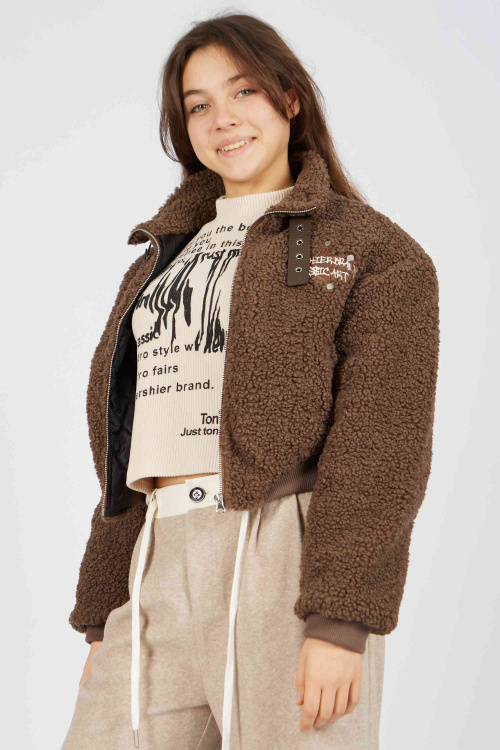 Куртка (Коричневый, 140)