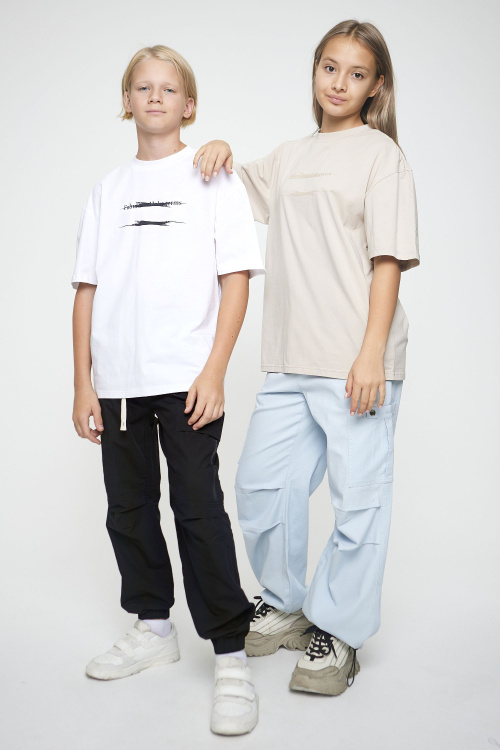 Футболка B-TS35166 (Светло-бежевый, 140)