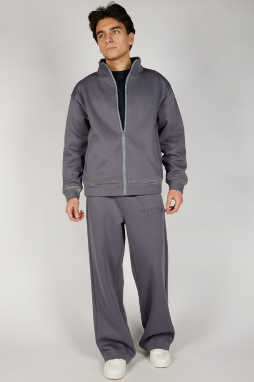 Толстовка на молнии B-HDZ36456 Miasin (темно-серый, 140-170)