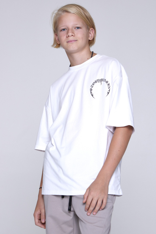 Футболка B-TS35054 (белый, 140)