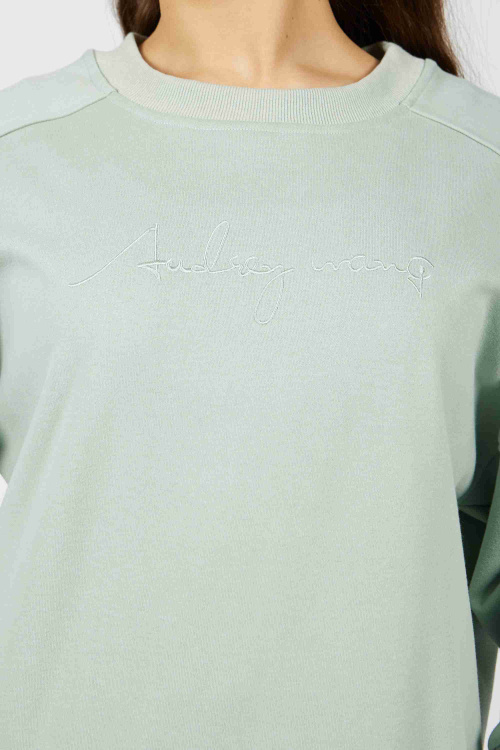 Джемпер (Серо-зеленый, 158)