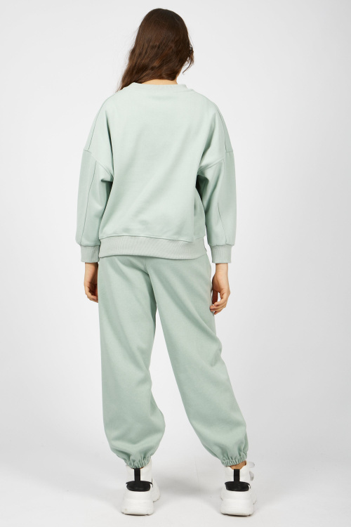 Джемпер (Серо-зеленый, 158)