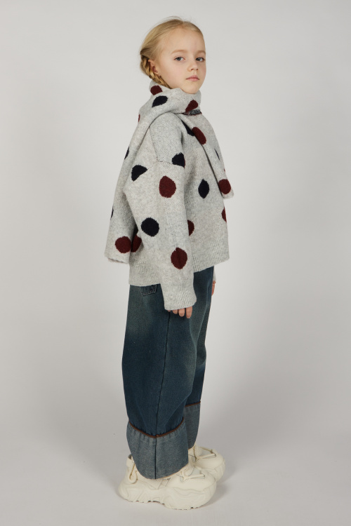 Свитшот G-SW26531 Miasin (светло-серый, 110-140)