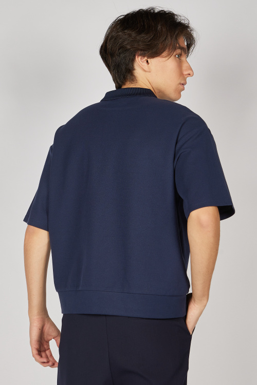 Поло B-PL35307 (Синий, 128)