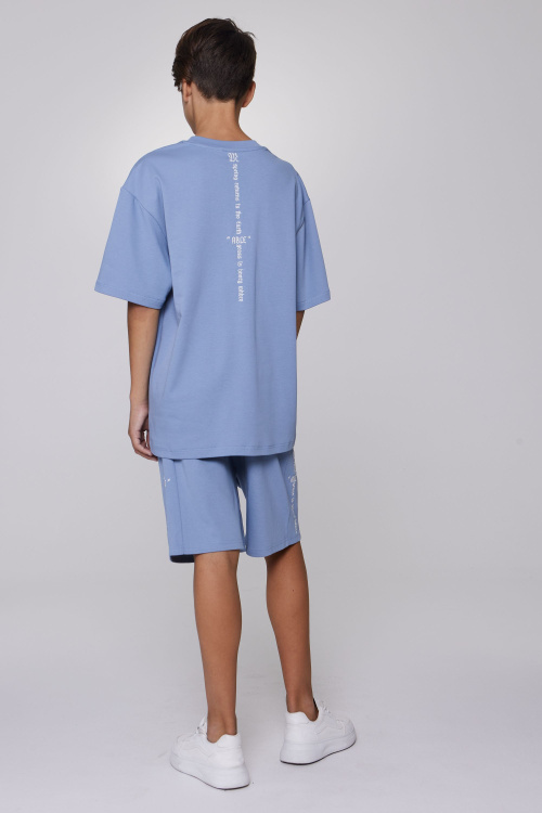 Шорты B-TR35196 (Джинсовый, 146)