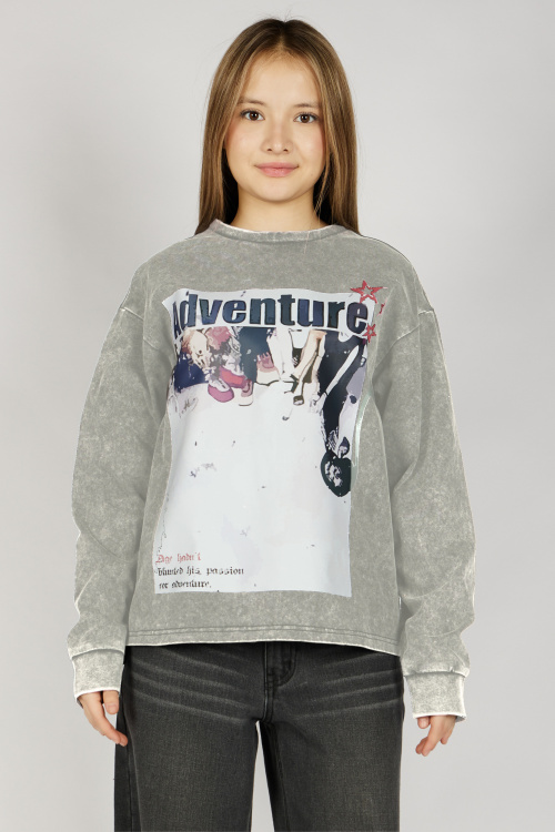 Лонгслив G-SW26447 Miasin (темно-серый, 134-164)