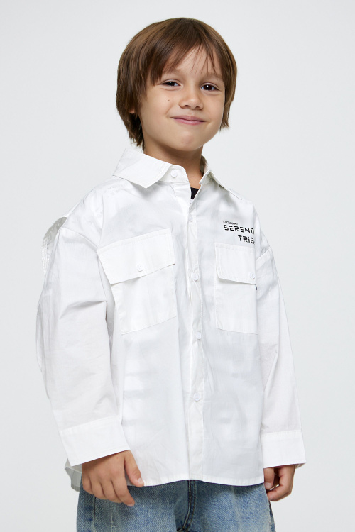 Рубашка B-SH35016 (белый, 116)