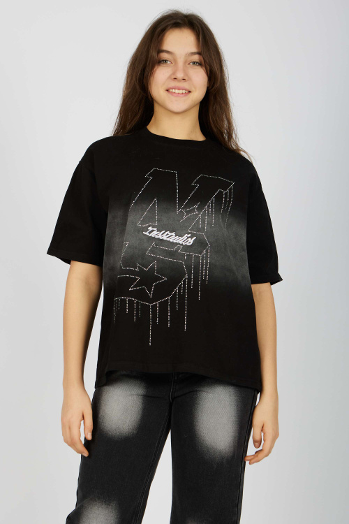 Футболка (Черный, 140)