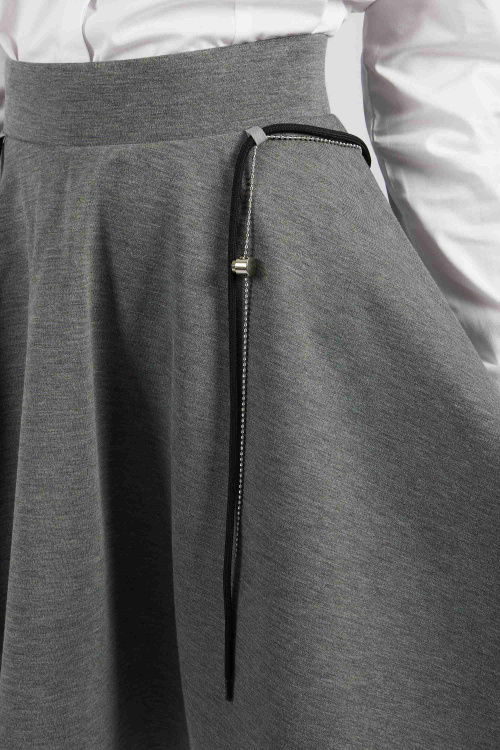 Юбка G-SK24586 (Серый, 122)