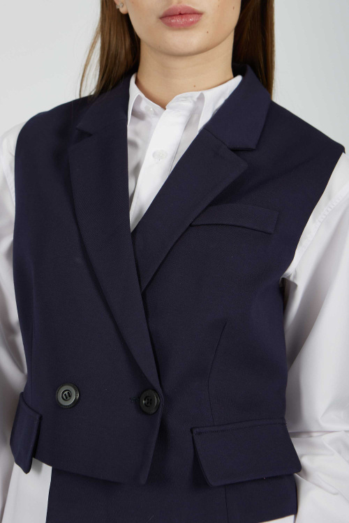 Жилет G-VST24496 (Синий, 140)