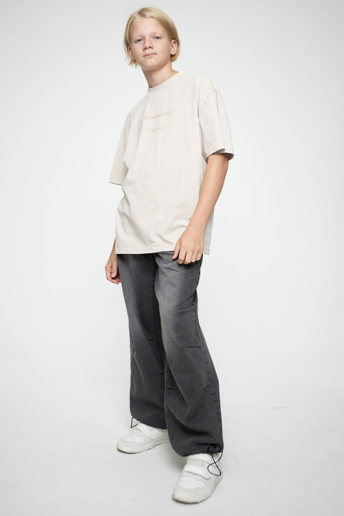 Футболка B-TS35166 (Светло-бежевый, 140)