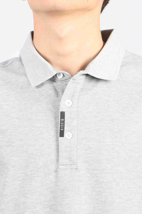 Поло B-PL34439S (Серый, 140)