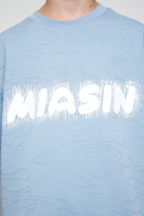 Футболка B-TS35121 (Джинсовый, 140)