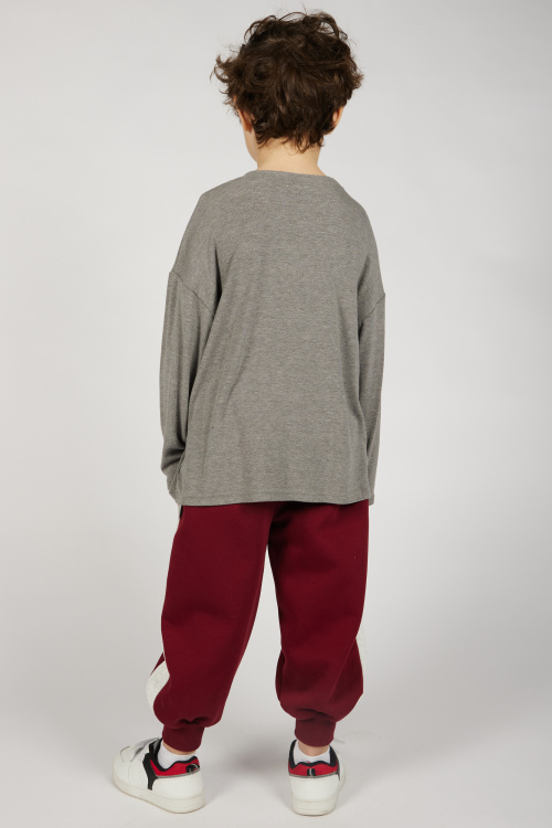 Лонгслив B-SW36408 Miasin (темно-серый, 100-140)