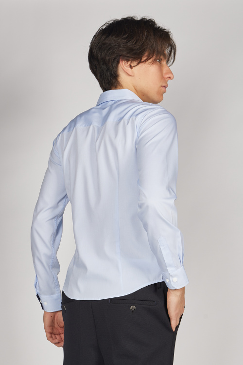 Рубашка B-SH35304 (Голубой, 134)