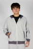 Толстовка на молнии B-HDZ36254 Miasin (Серый, 122-134 (3 шт.))