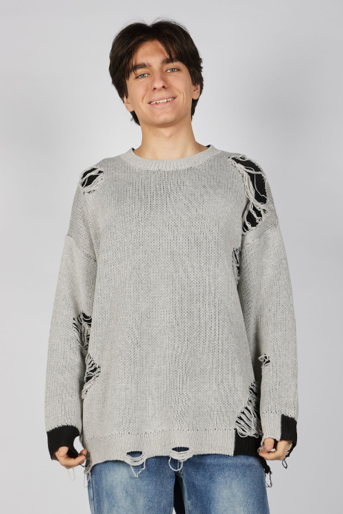 Свитшот B-SW35424 Miasin (светло-серый, 146)