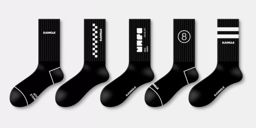 Носки A-NS56769 Miasin (ассорти (черный), OS (5 шт.))